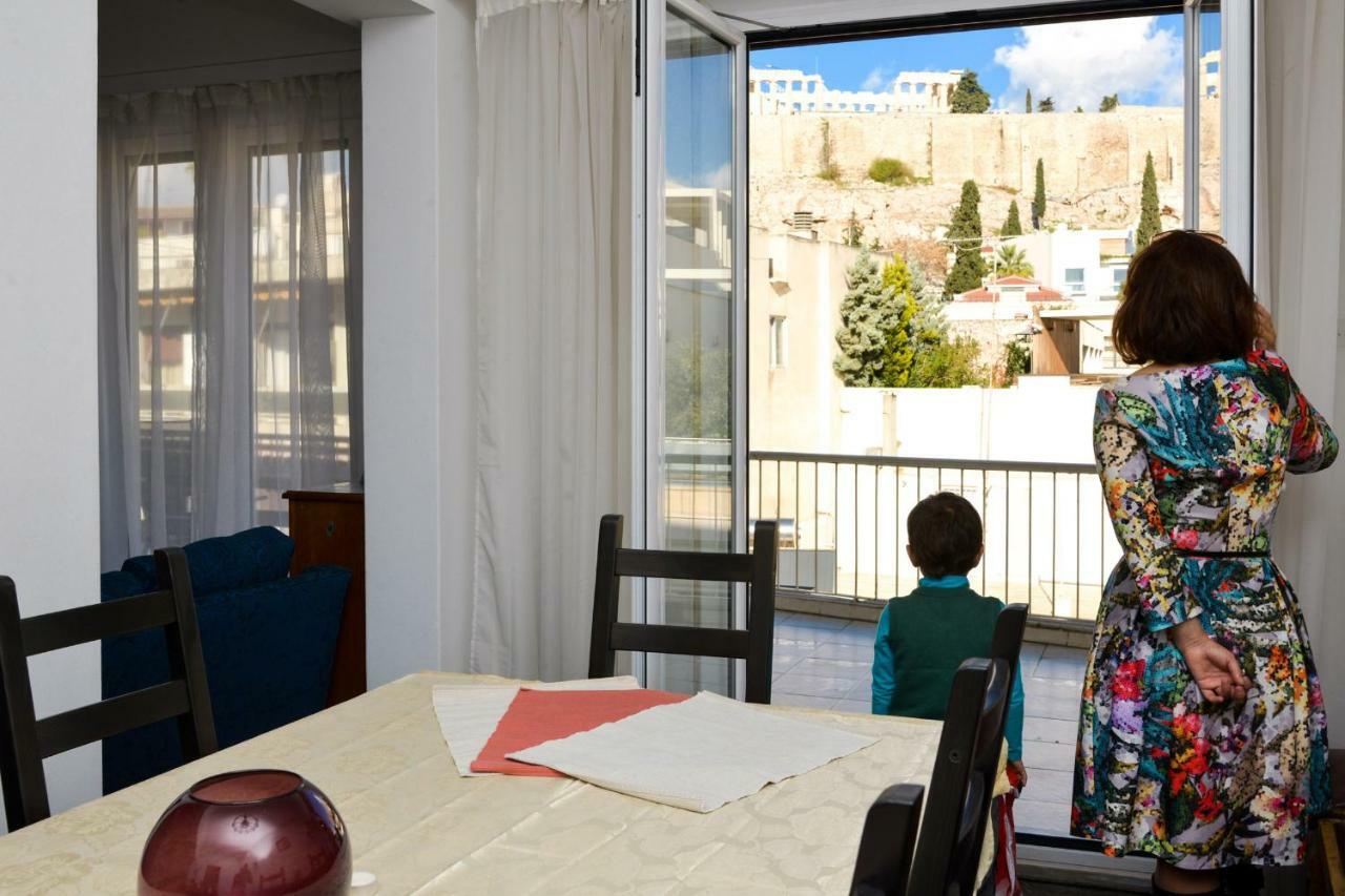 Acropolis Amazing Balcony View 3 Minutes Walking To The Museum Lejlighed Athen Eksteriør billede