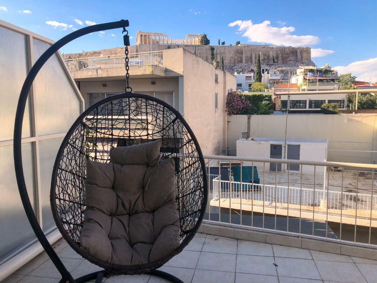 Acropolis Amazing Balcony View 3 Minutes Walking To The Museum Lejlighed Athen Eksteriør billede